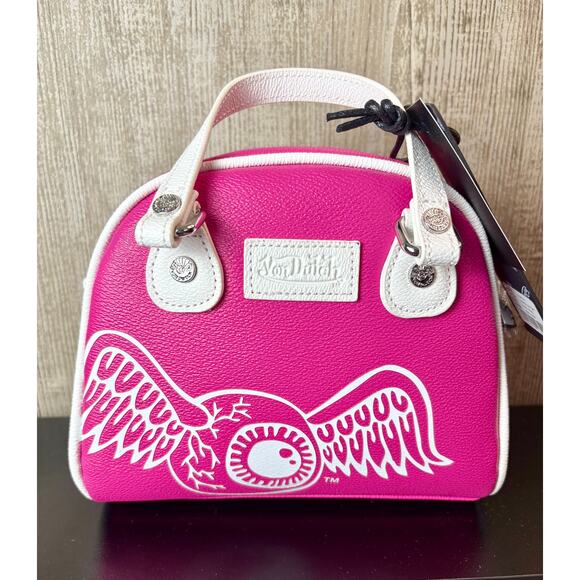 Stunning Pink Von Dutch Bowling Bag - New with Tags, Iconic Design! - Picture 5 of 5